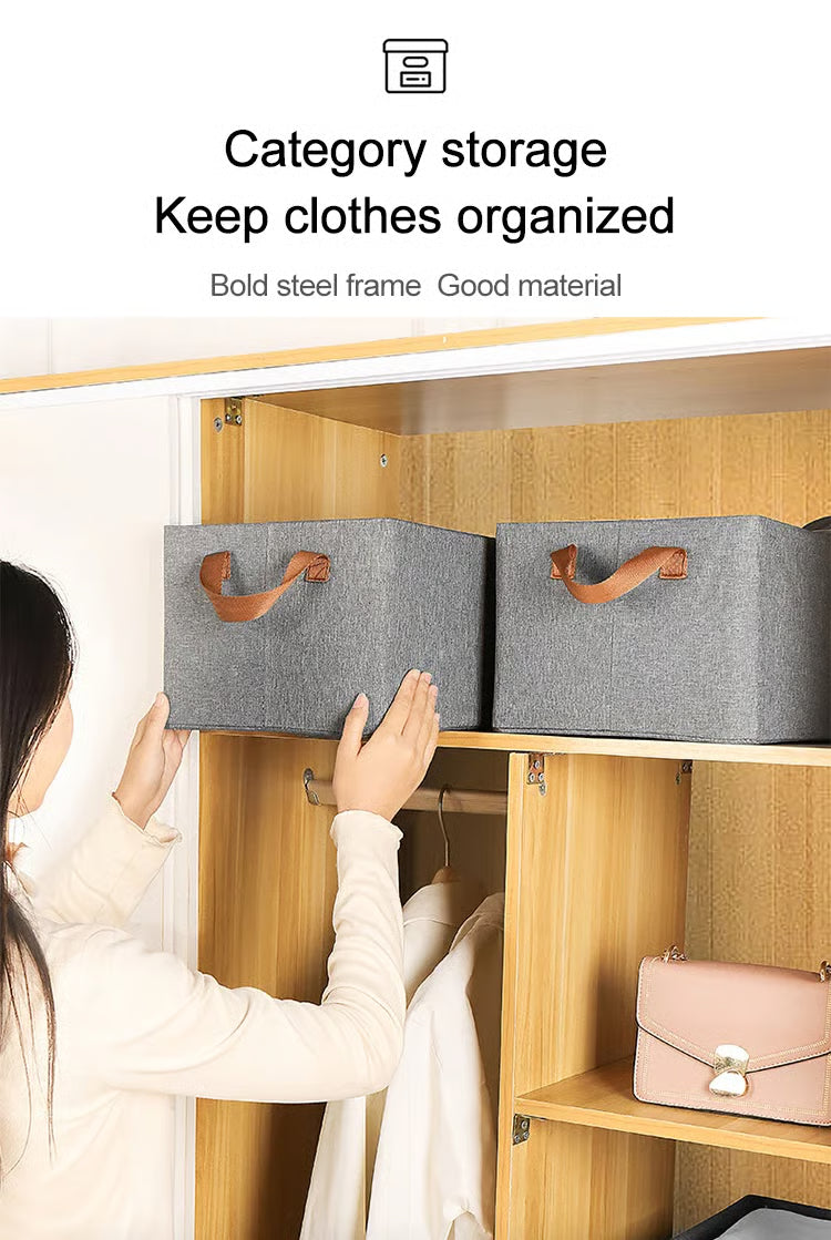 Smart Closet Keeper - Non Woven Foldable Cloth Organizer