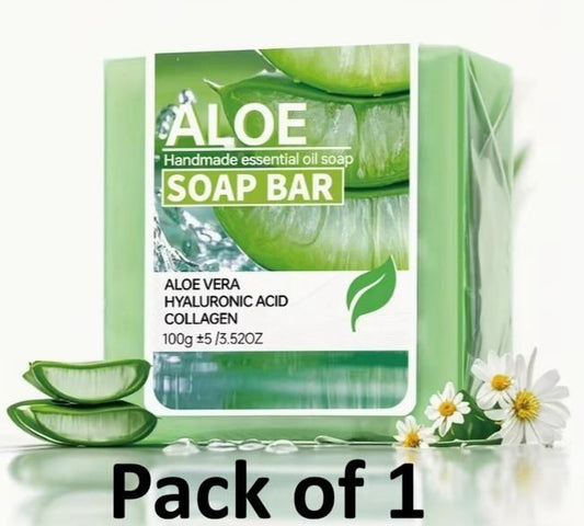 Aloe vera Soap Bar 100 gm (Pack of 1)