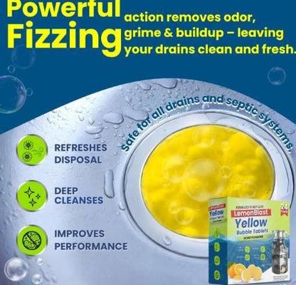 Lemon Sink Tablets (24pc)