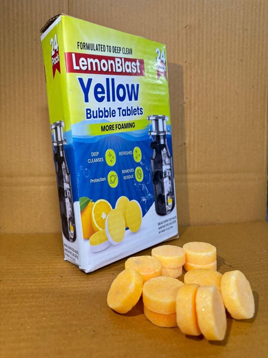 Lemon Sink Tablets (24pc)