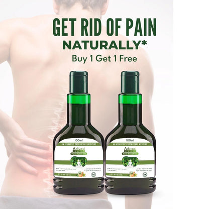 Adivasi Herbal Pain Ease Oil 100ml(Pack Of 1)