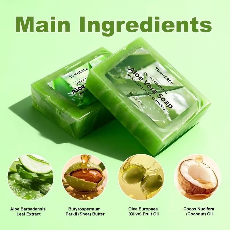 Aloe vera Soap Bar 100 gm (Pack of 1)