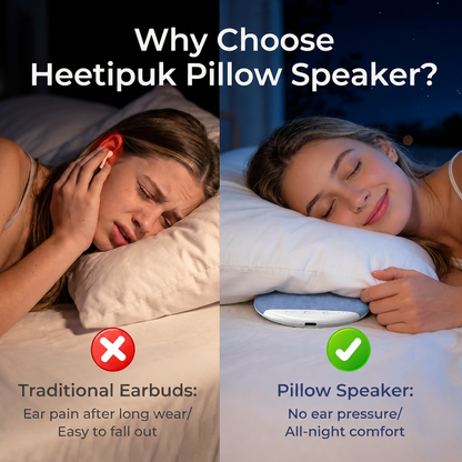 PillowPod™ | Under Pillow Speaker for Sleeping
