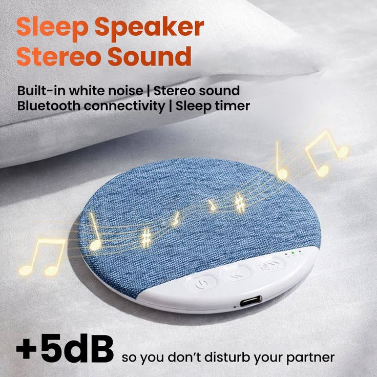 PillowPod™ | Under Pillow Speaker for Sleeping